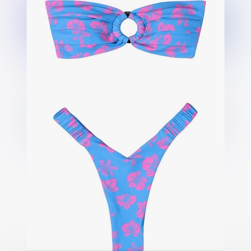 Vibrant Floral Bikini Set